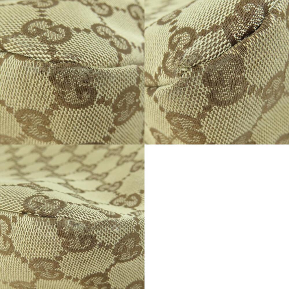 Gucci GG Canvas Hobo Bag leather trim - Picture 10 of 11